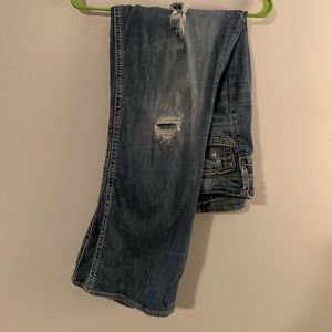 Silver Suki Distressed Jeans